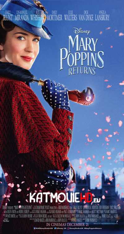 Mary Poppins Returns (2018) BluRay 480p 720p 1080p HD [ English DD 5.1 ] Esubs