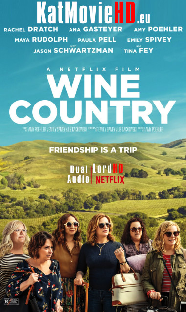 Wine Country (2019) Hindi [Dual Audio] 480p 720p HDRip | Netflix